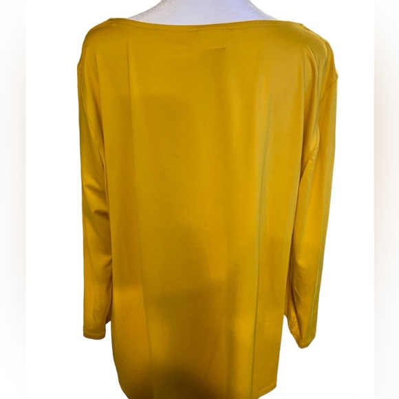 Ladies Ruby Rd, gold top; X-LARGE - Picture 4 of 5